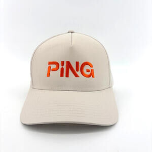 AS Colour PING "Powered by Ping" Snapback Ivory Cap